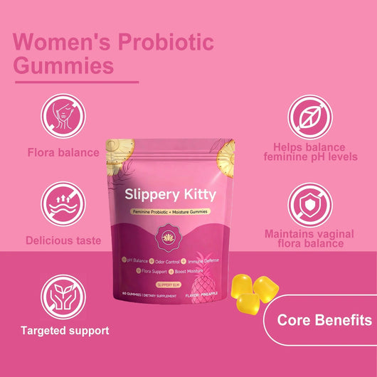 Probiotic Pineapple Gummies for Digestive Wellness