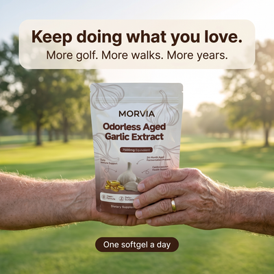 Morvia Aged Garlic Blood Flow Support